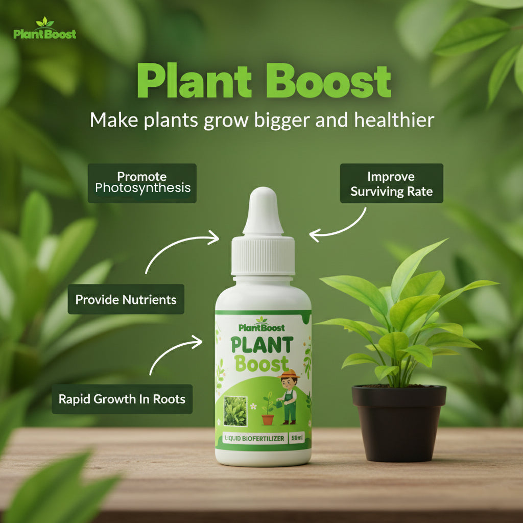 Natural Plant Care Combo - Plant Boost with Safe Plant Sprays
