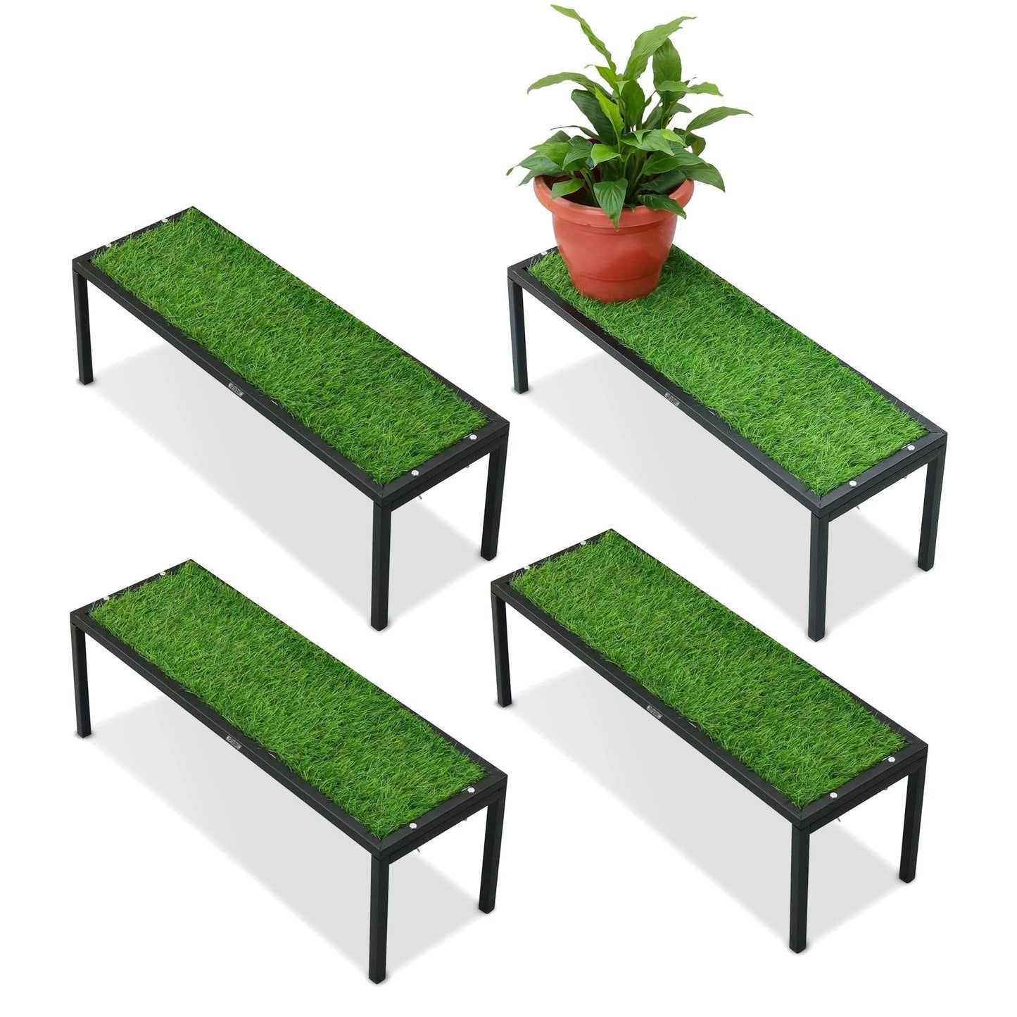Urban Plant Apollo Metal Plant Stand for Garden