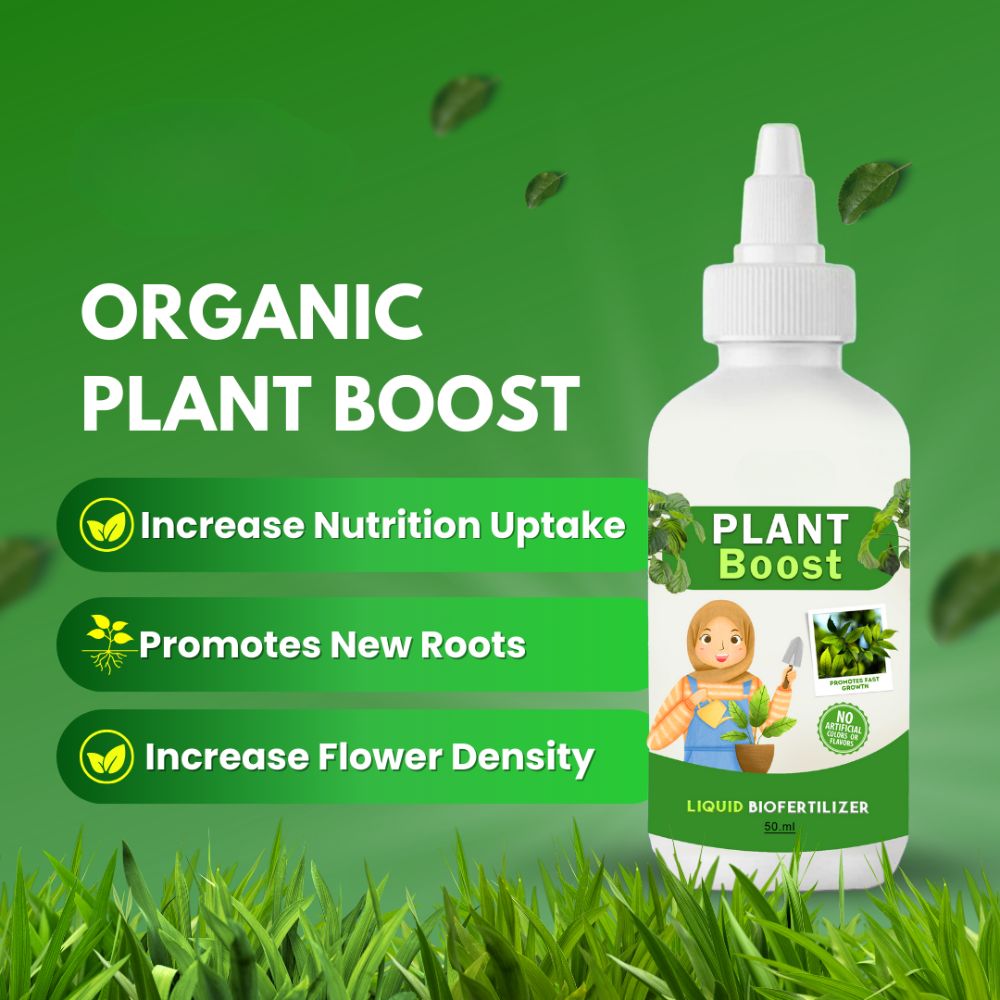 Organic Plant Boost - Faster Growth & Stronger Roots