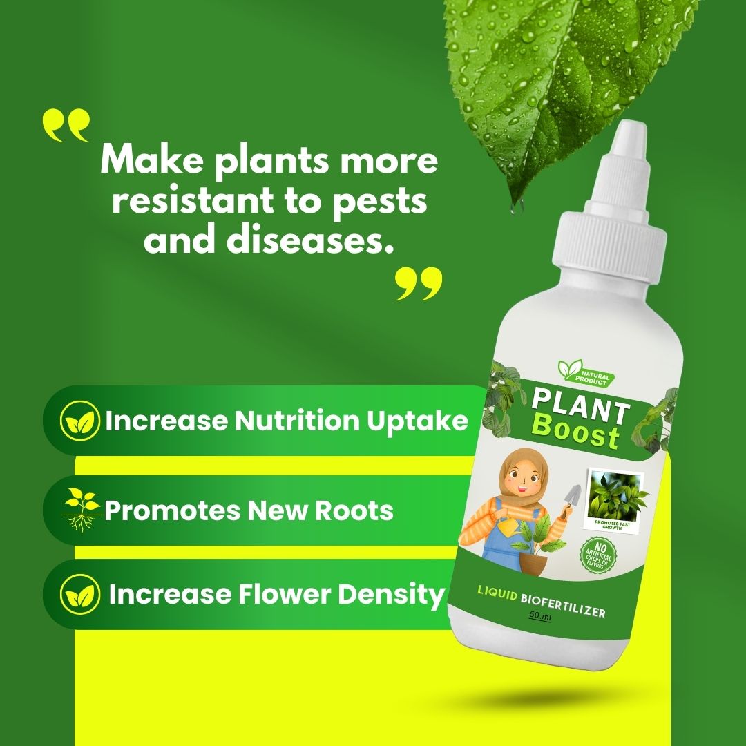 Organic Plant Boost - Faster Growth & Stronger Roots