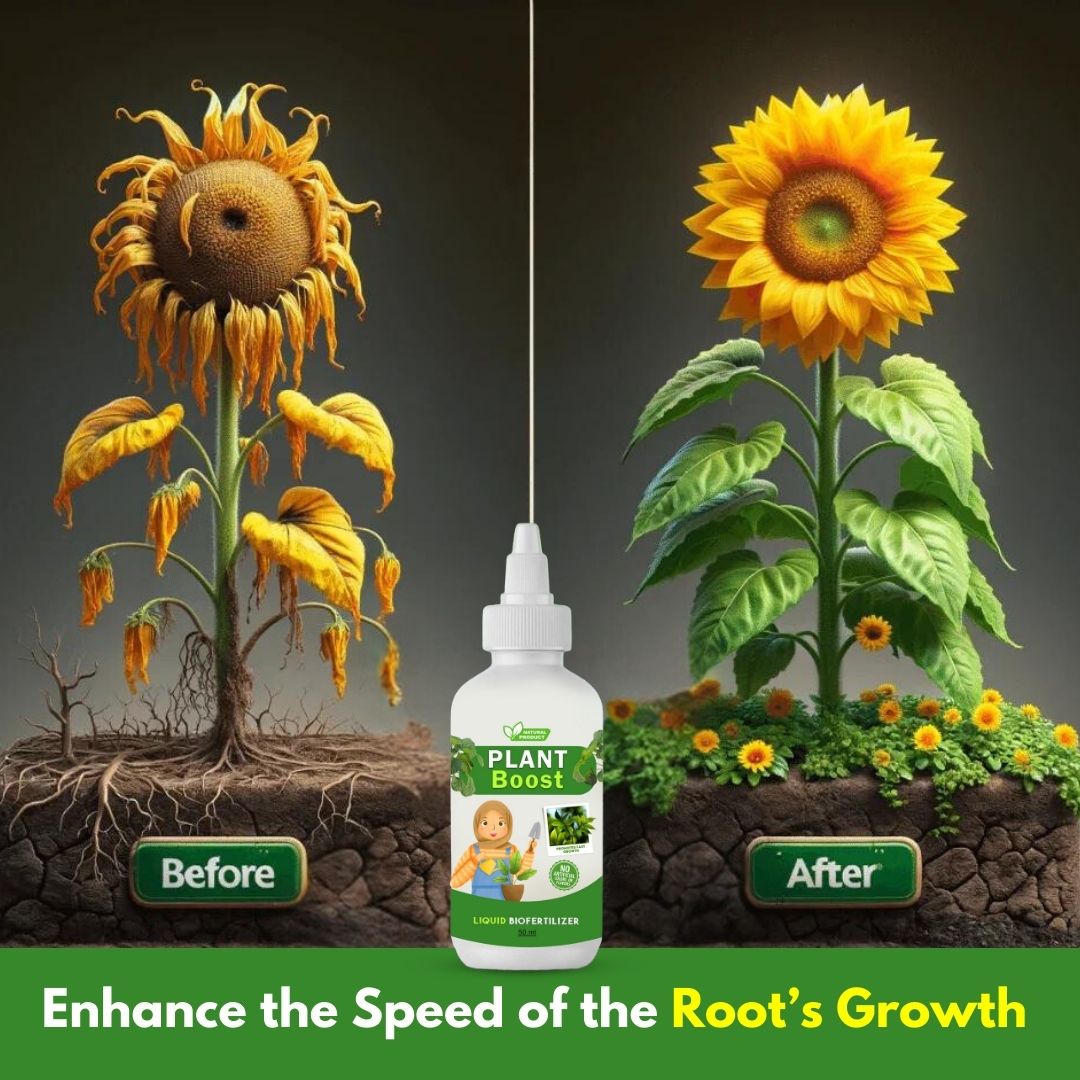 Organic Plant Boost - Faster Growth & Stronger Roots