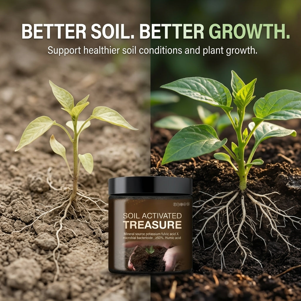 Soil Activated Treasure — Plant & Soil Support