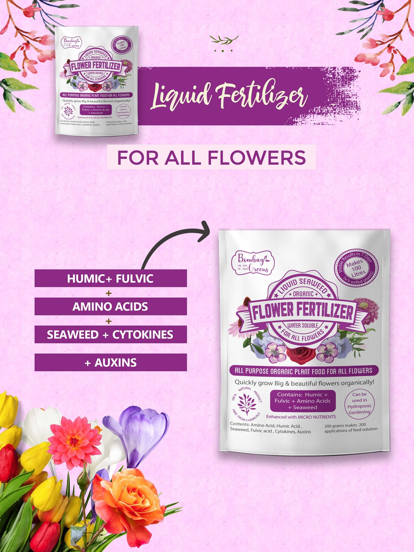 Fertilizer for All Flowers