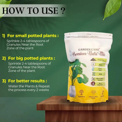 Garden Care | Premium Nutri Mix Organic Fertilizer
