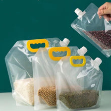 Load image into Gallery viewer, Transparent Thickened Portable Food-Grade Storage Bag
