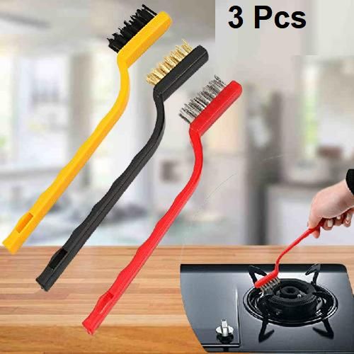 3pcs Mini Wire Brush